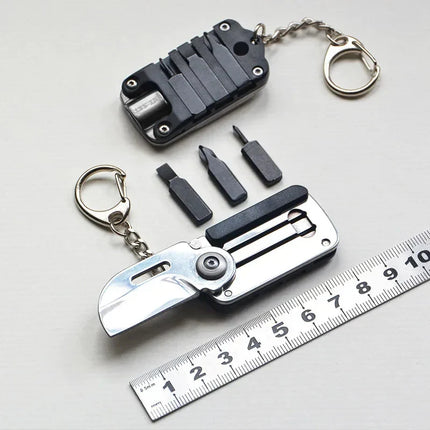 Mini Folding Knife Portable Keychain Tool