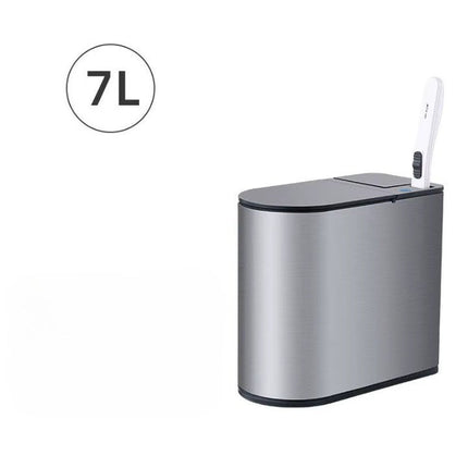 Auto Lift Integrated Brush Toilet Can