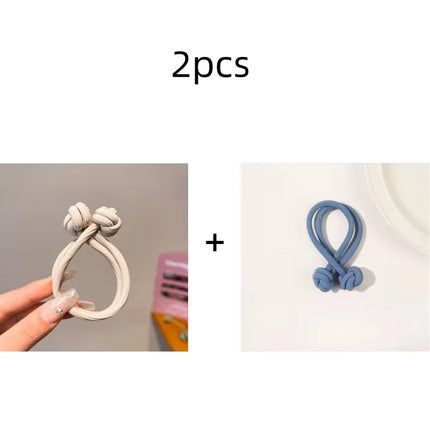 Minimal Knot Elastic Hair Tie Maker Tool