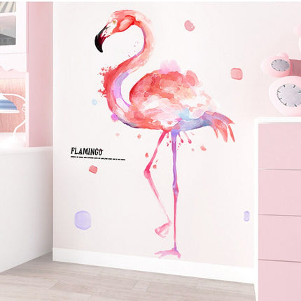 Flamingo Wall Stickers for Kids Room Home