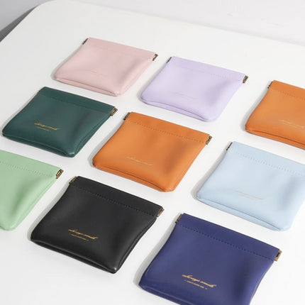 Waterproof Mini Leather Makeup Bag