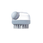 Gray shampoo brush