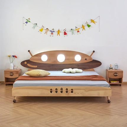 Spaceship Wooden Kids Bed