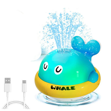 Splash Whale Auto-Spray Baby Bath Water Toy