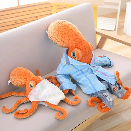Angry Octopus Stuffed Plush Toy