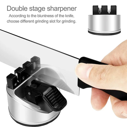 Non-Slip Pocket Size Chef's Quick Knife Sharpener