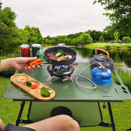 Portable Multi-Burner Quick Ignition Outdoor Gas Cooker