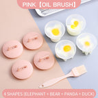 4 Pcs Animal Pink