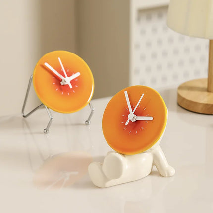 Lazy Man Time Creative Desktop Clock