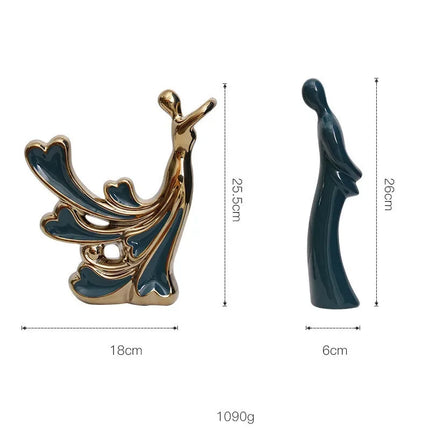 Romantic Couple Figurine Home Decor