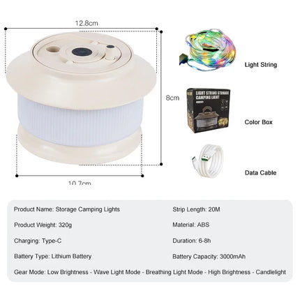 Atmosphere Led Strips Camping Lamp