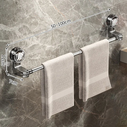 Stick & Store Suction Towel Storage Rack