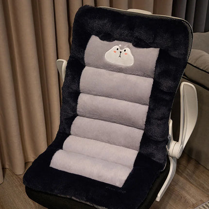Plush Nest Back Cushion Seat Support Pad