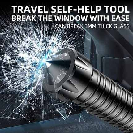 Tactical Self-Defense LED Flashlight Emergency Survival Tool