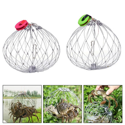 Collapsible Easy Open Trap Steel Fishing Net