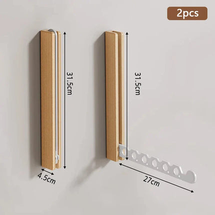 Scandinavian Style Foldable Hanging Clothes Rack