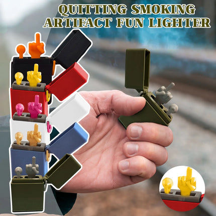 Funny Prank Middle Finger Lighter