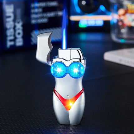 Glowing Bikini Windproof Jet Torch Lighter