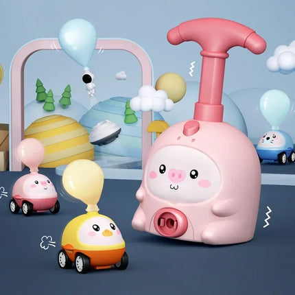 Cute Animal Design Air-Powered Balloon Launcher