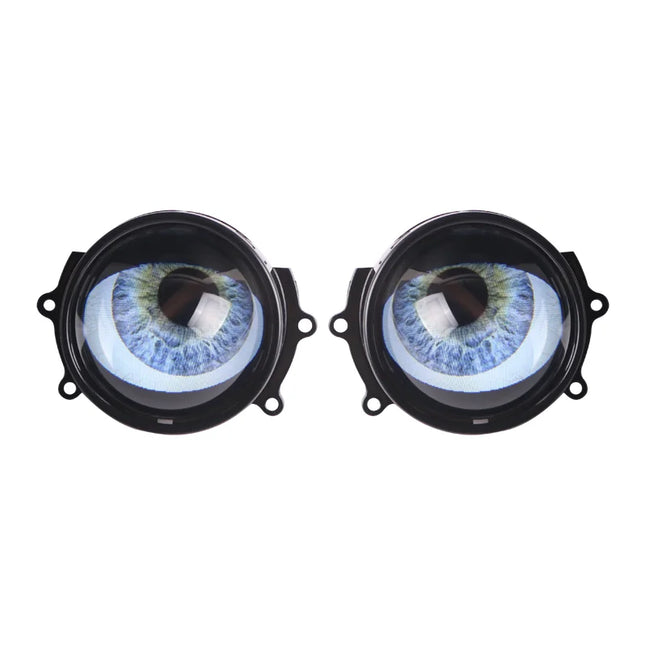 Aggressive Devil Eyes Car Headlight