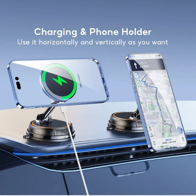 Strong Suction Wireless Car Magnetic Charging Phone Holder