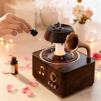 Vintage Rotating Gramophone Air Humidifier