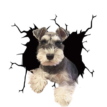 Car Scratch Hider 3D Puppy Sticker
