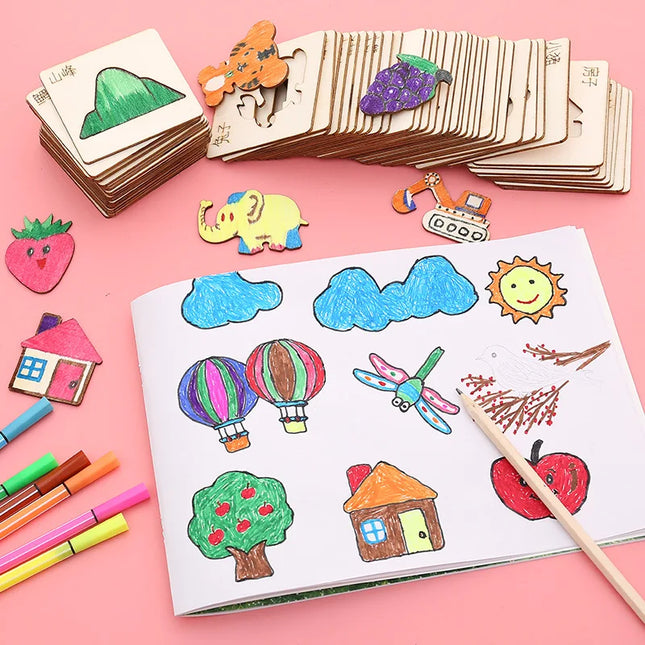 Tiny Artist Montessori Educational Kids Drawing Set
