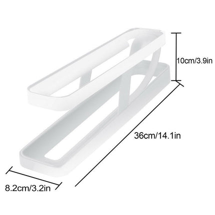 Automatic Egg Rolling Holder Organizer Rack