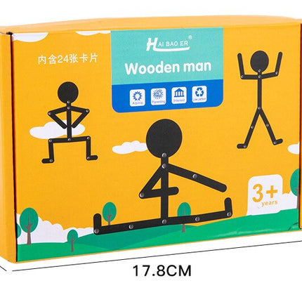 Educational Wooden Stick Toy