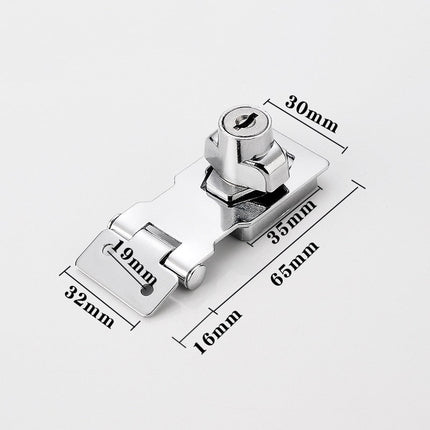 Cabinet Secure Stainless Steel Heavy Duty Drawer Lock