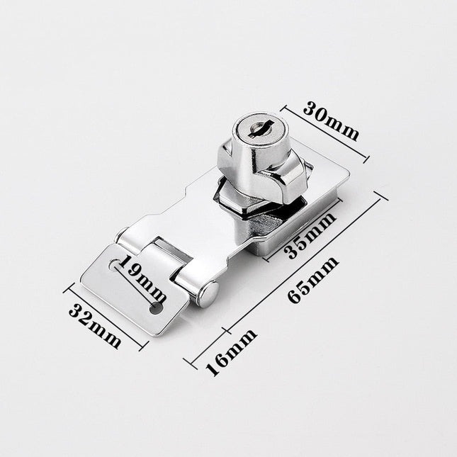 Cabinet Secure Stainless Steel Heavy Duty Drawer Lock