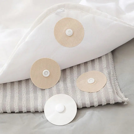 Stay Put Anti-Slip Easy Duvet Cover Snap Clip Set