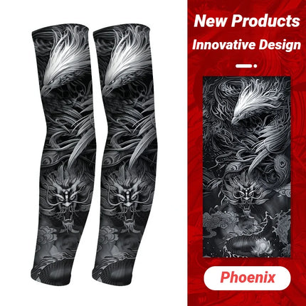 Sun Protection Long Arm Tattoo Sleeves