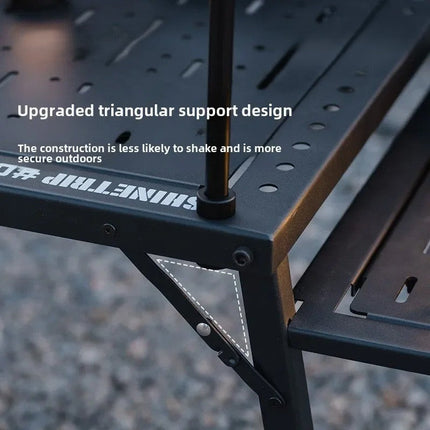 Carbon Steel Folding Multifunctional Easy Camping Table