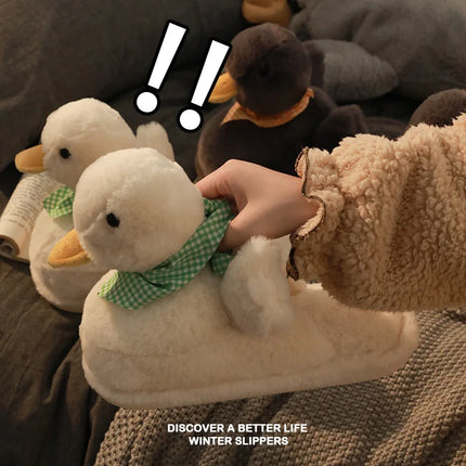 Mini Duck Non-Slip Comfy Slippers