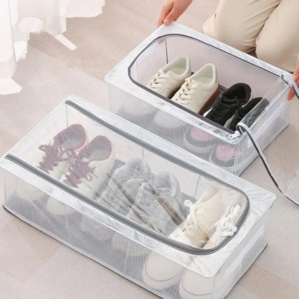 Foldable Stackable Shoe Storage Organizer