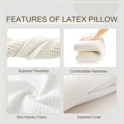 Pure Ergonomic Breathable Natural Latex Pillow