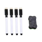 4 pens eraser