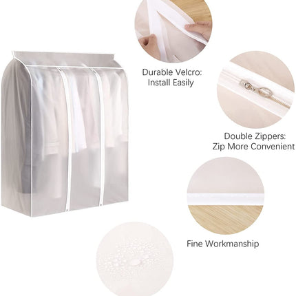 Home Organizer Dust Cover Clothes Storage Wardrobe Bag