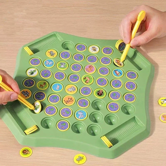 Pop Match Kids Strategy Pattern Board Game