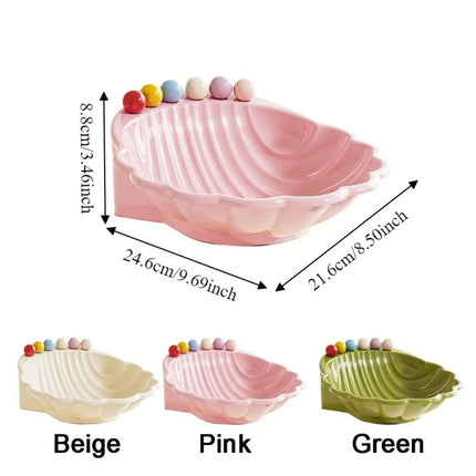 Shell Shape Fruit Bowl