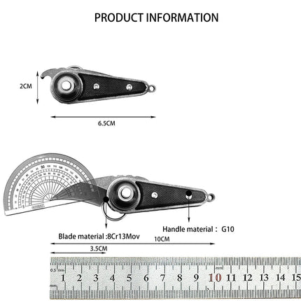 Tactical Claw Knife EDC Pocket Blade