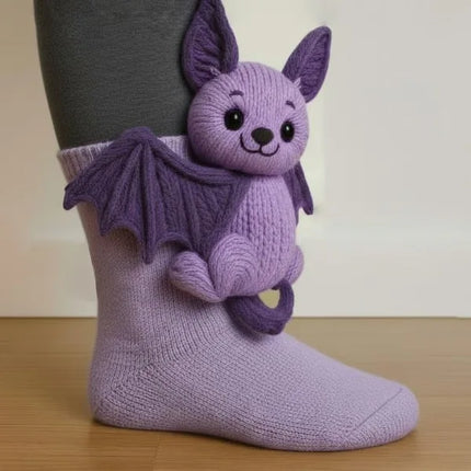 Animal Crew Plush Cozy Socks