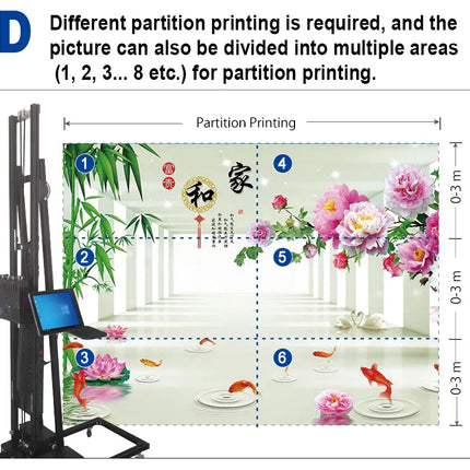 Paint Pro UV Inkjet Wall Art Printer
