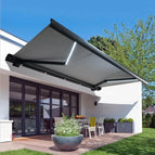 Black / 3.6x3m / 11.81x9.84ft ( Wide x Extend Size )