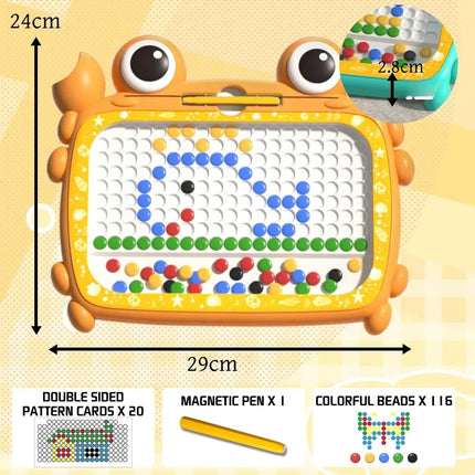 Learning Crab DIY Mosaic Puzzle Board