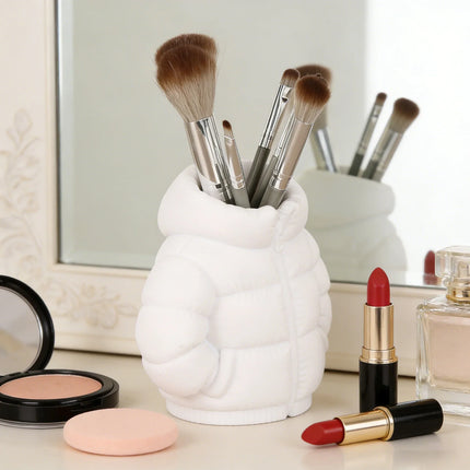 Mini Puffer Jacket Pen Holder