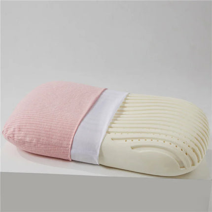 Therapeutic Cotton Cover Natural Latex Pillow