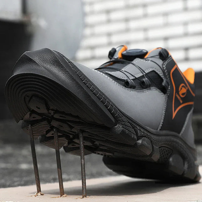 Construction Ready Men Indestructible Safety Shoes